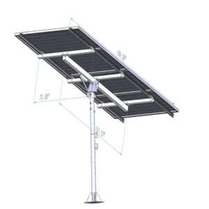 solar frame on garder